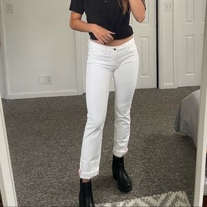 Kate Spade White Denim Jeans